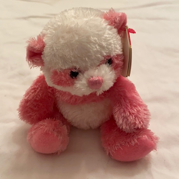 Ty Other - Dainty “panda” beanie baby
